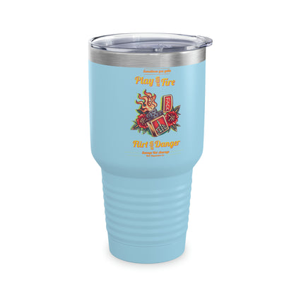 The Flirt with Danger Ringneck Tumbler, 30oz